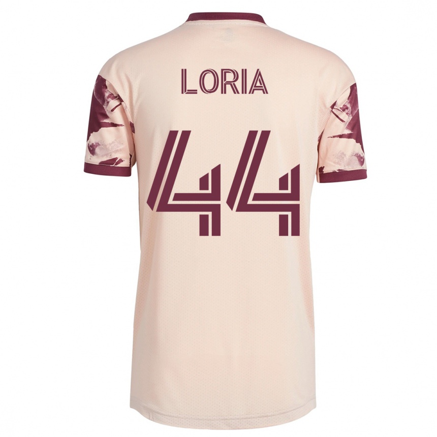 Moteriškas Marvin Loría #44 Beveik Baltas Išvykos Marškinėliai 2023/24 T-Shirt
