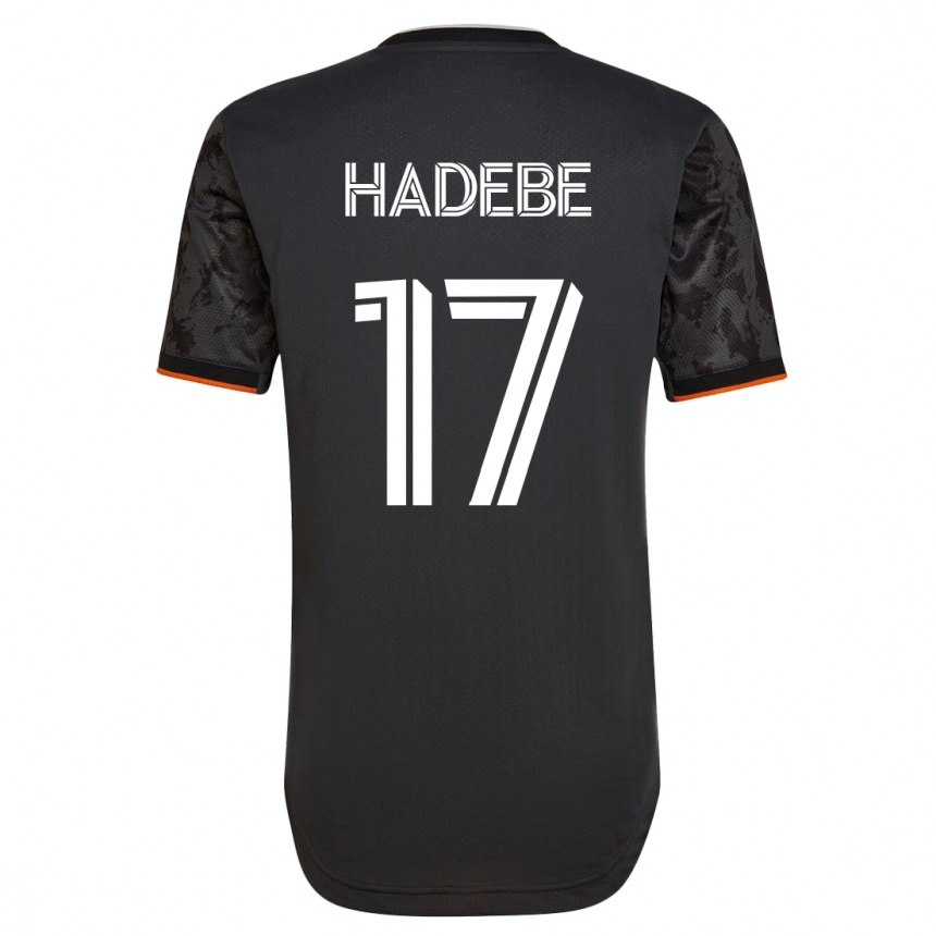 Moteriškas Teenage Hadebe #17 Juoda Išvykos Marškinėliai 2023/24 T-Shirt