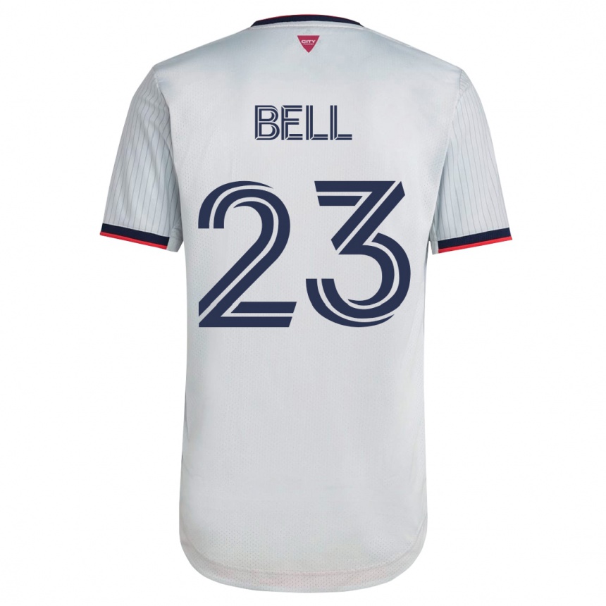 Moteriškas Jon Bell #23 Baltas Išvykos Marškinėliai 2023/24 T-Shirt
