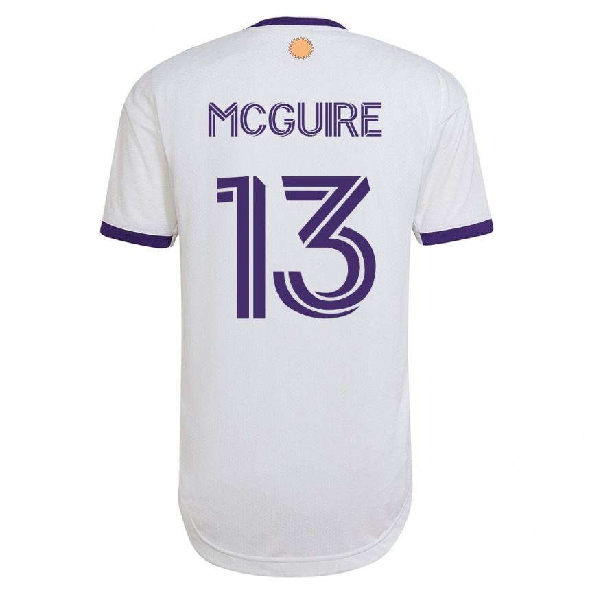Moteriškas Duncan Mcguire #13 Baltas Išvykos Marškinėliai 2023/24 T-Shirt