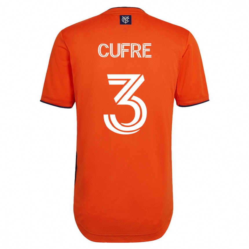 Moteriškas Braian Cufré #3 Juoda Išvykos Marškinėliai 2023/24 T-Shirt