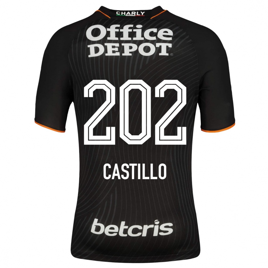 Moteriškas José Castillo #202 Juoda Išvykos Marškinėliai 2023/24 T-Shirt