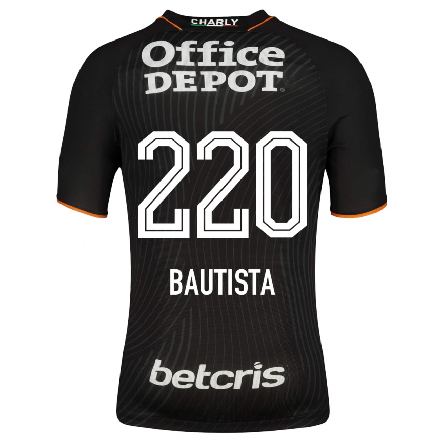 Moteriškas Alán Bautista #220 Juoda Išvykos Marškinėliai 2023/24 T-Shirt