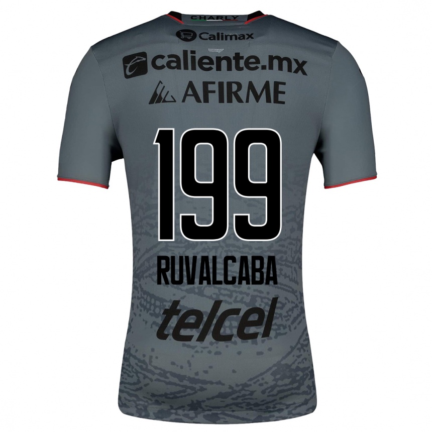 Moteriškas Ignacio Ruvalcaba #199 Pilka Išvykos Marškinėliai 2023/24 T-Shirt