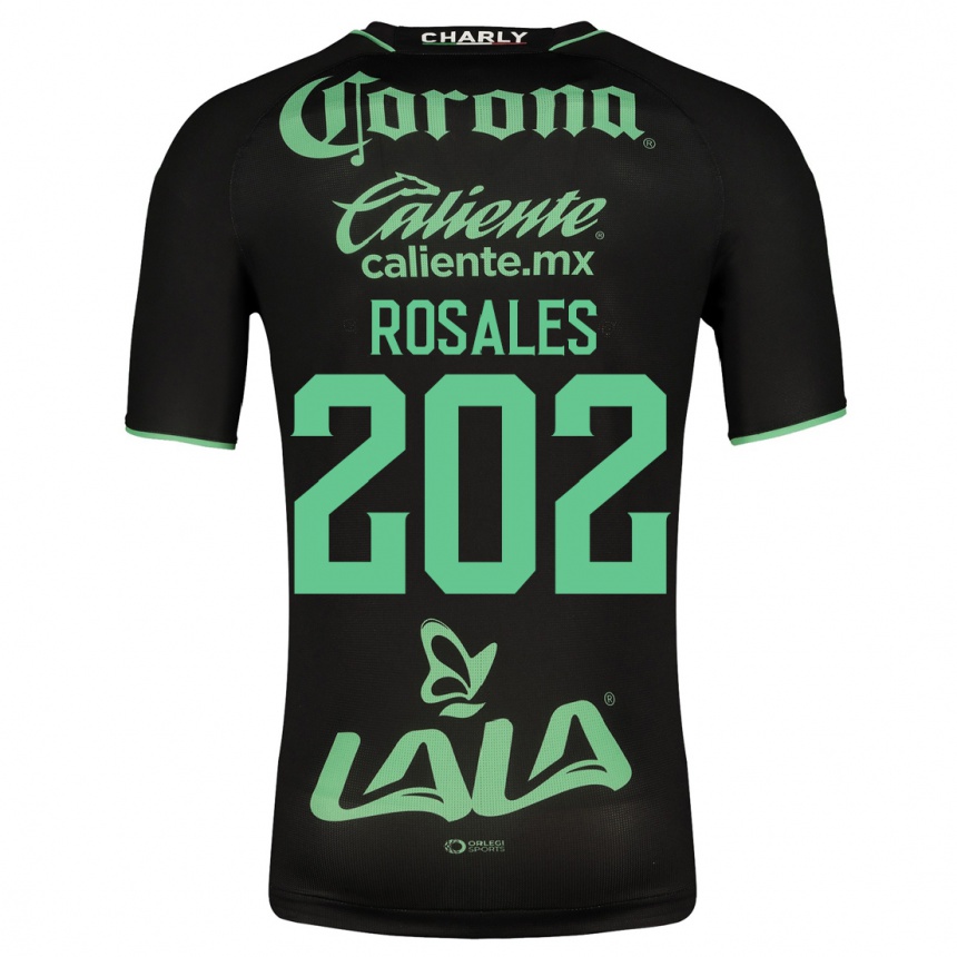 Moteriškas Luis Rosales #202 Juoda Išvykos Marškinėliai 2023/24 T-Shirt