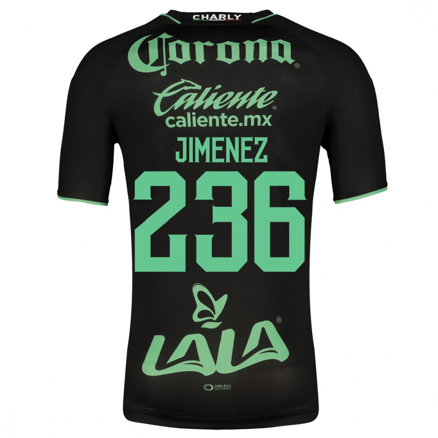 Moteriškas Tahiel Jiménez #236 Juoda Išvykos Marškinėliai 2023/24 T-Shirt