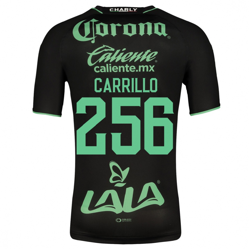 Moteriškas Stéphano Carrillo #256 Juoda Išvykos Marškinėliai 2023/24 T-Shirt