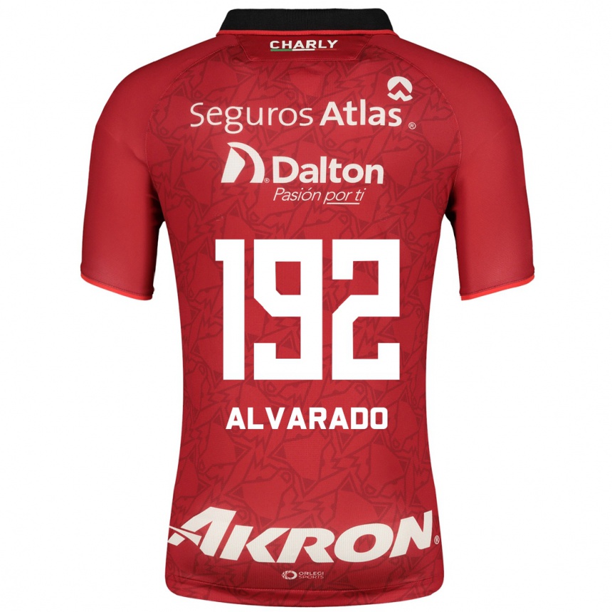 Moteriškas Daniel Alvarado #192 Raudona Išvykos Marškinėliai 2023/24 T-Shirt