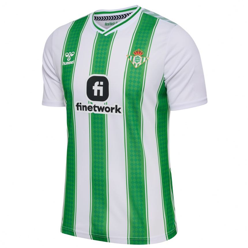 Vaikiškas Carolina Férez Méndez #14 Baltas Namų Marškinėliai 2023/24 T-Shirt