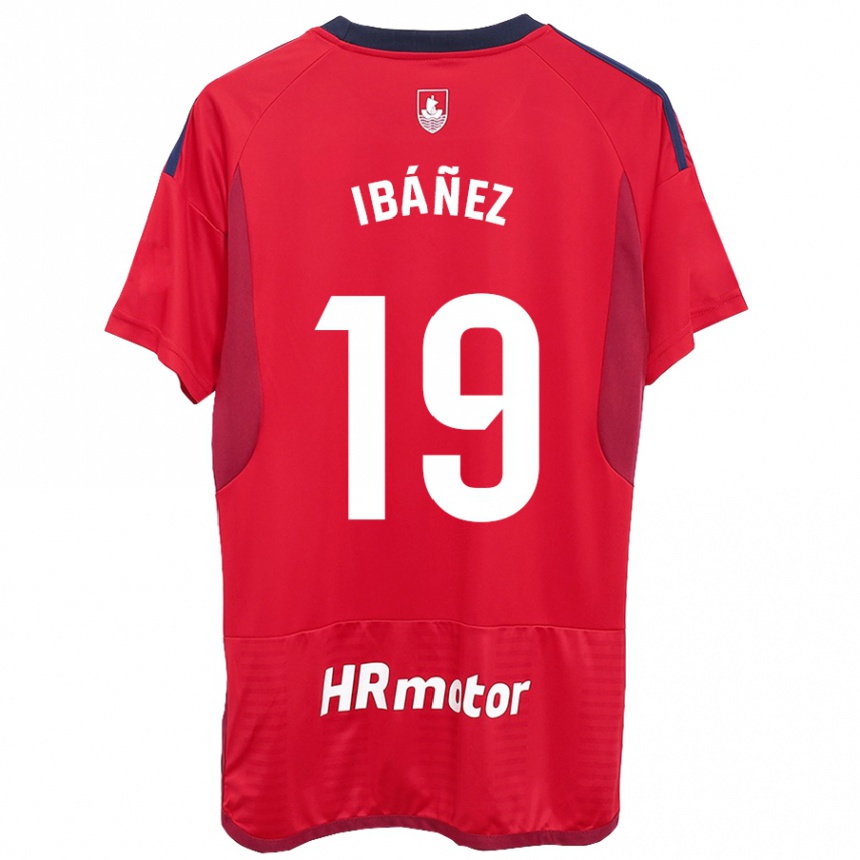 Vaikiškas Pablo Ibáñez #19 Raudona Namų Marškinėliai 2023/24 T-Shirt