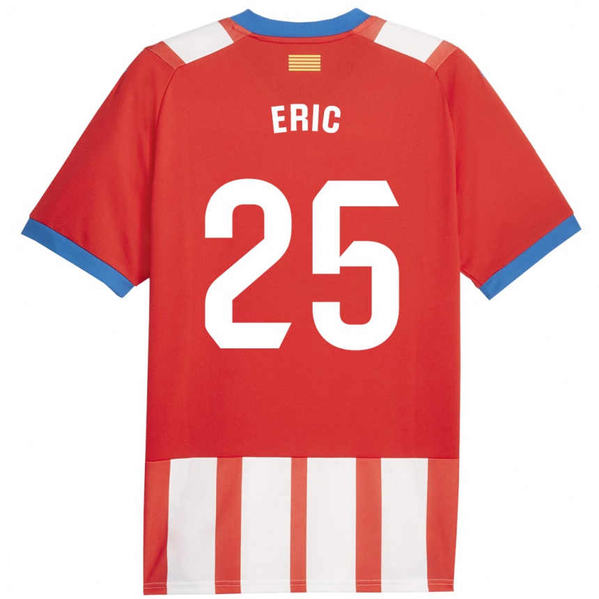 Vaikiškas Eric Garcia #25 Raudona Balta Namų Marškinėliai 2023/24 T-Shirt