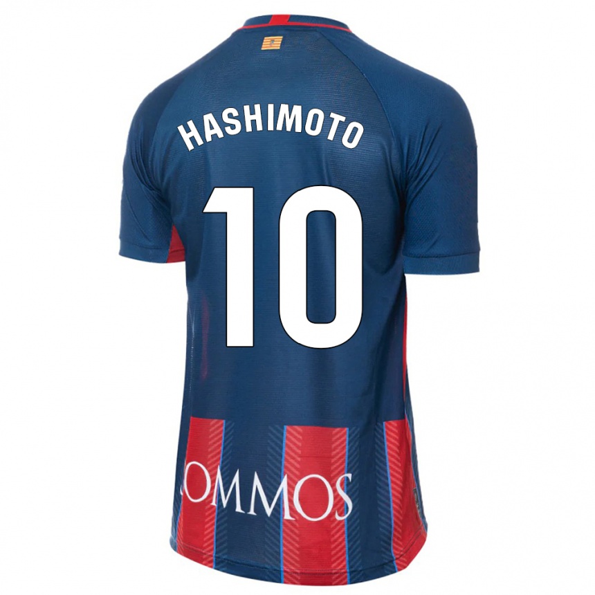 Vaikiškas Kento Hashimoto #10 Karinis Jūrų Laivynas Namų Marškinėliai 2023/24 T-Shirt