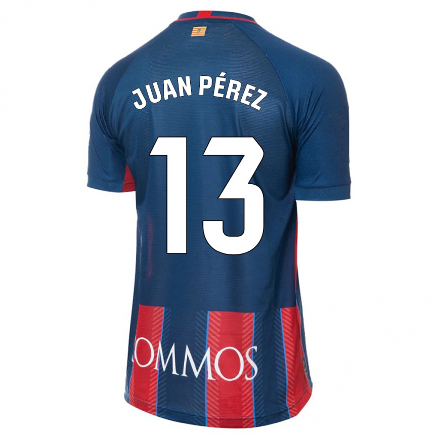 Vaikiškas Juan Pérez #13 Karinis Jūrų Laivynas Namų Marškinėliai 2023/24 T-Shirt