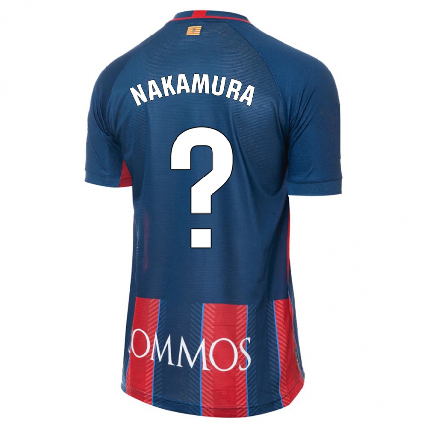 Vaikiškas Togo Nakamura #0 Karinis Jūrų Laivynas Namų Marškinėliai 2023/24 T-Shirt