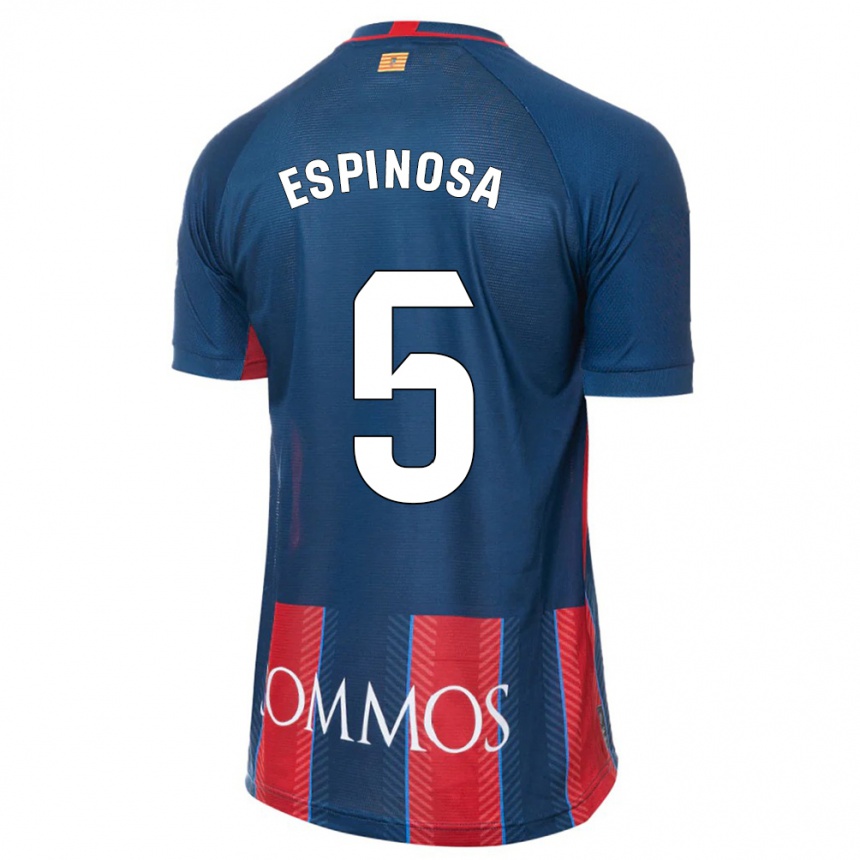 Vaikiškas Diego Espinosa #5 Karinis Jūrų Laivynas Namų Marškinėliai 2023/24 T-Shirt