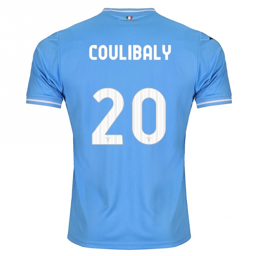 Vaikiškas Larsson Coulibaly #20 Mėlyna Namų Marškinėliai 2023/24 T-Shirt