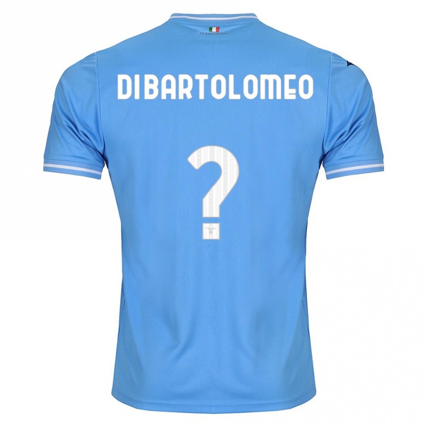 Vaikiškas Damiano Di Bartolomeo #0 Mėlyna Namų Marškinėliai 2023/24 T-Shirt