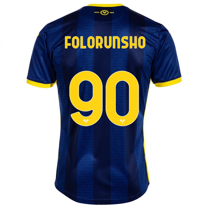 Vaikiškas Michael Folorunsho #90 Karinis Jūrų Laivynas Namų Marškinėliai 2023/24 T-Shirt