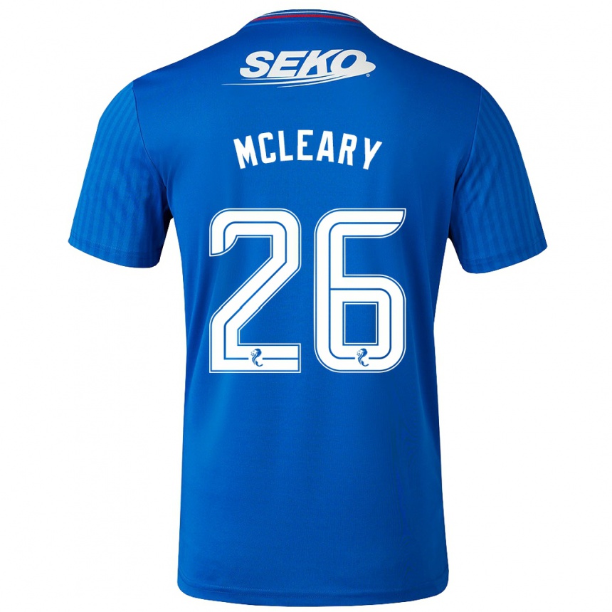 Vaikiškas Jodi Mcleary #26 Mėlyna Namų Marškinėliai 2023/24 T-Shirt