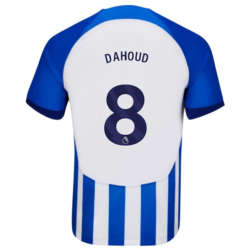 Vaikiškas Mahmoud Dahoud #8 Mėlyna Namų Marškinėliai 2023/24 T-Shirt