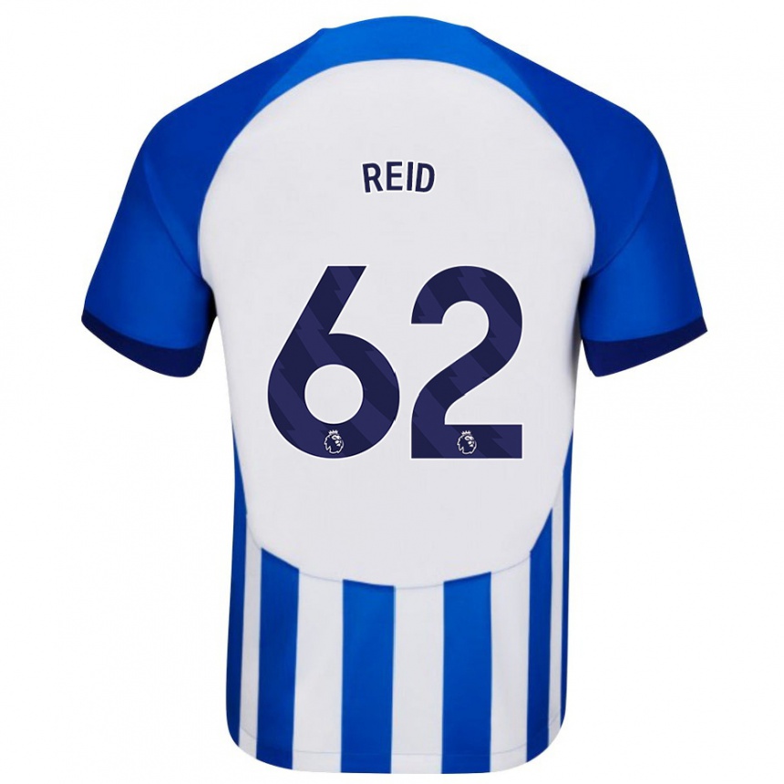 Vaikiškas Tommy Reid #62 Mėlyna Namų Marškinėliai 2023/24 T-Shirt