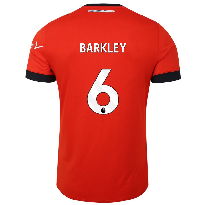 Vaikiškas Ross Barkley #6 Raudona Namų Marškinėliai 2023/24 T-Shirt