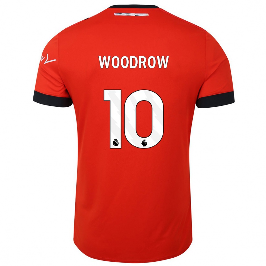 Vaikiškas Cauley Woodrow #10 Raudona Namų Marškinėliai 2023/24 T-Shirt