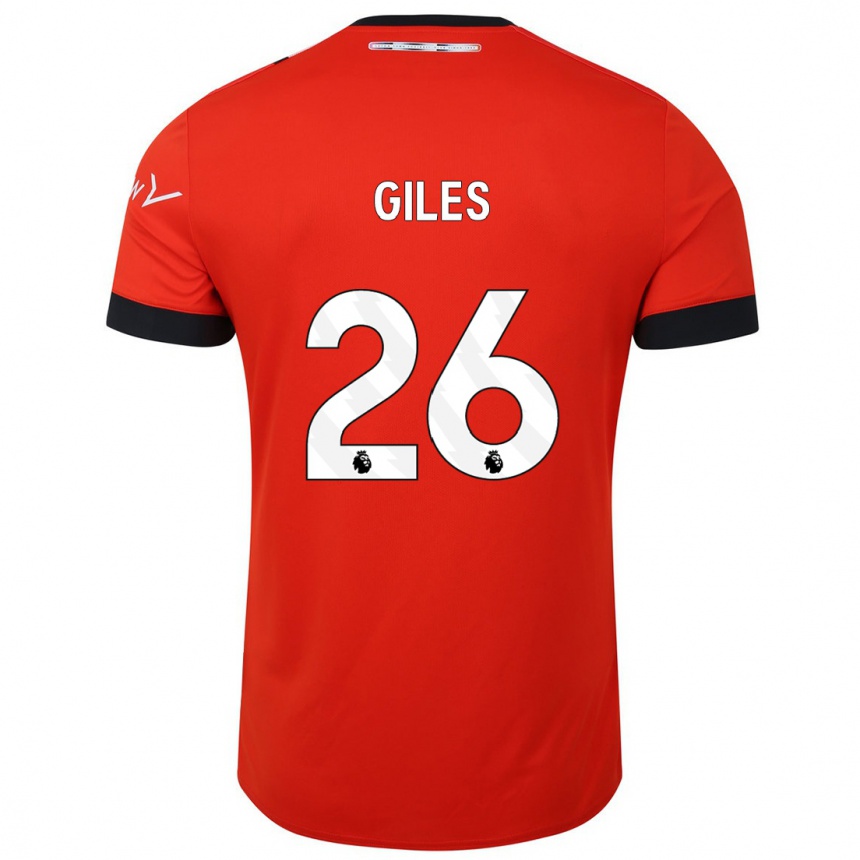 Vaikiškas Ryan Giles #26 Raudona Namų Marškinėliai 2023/24 T-Shirt