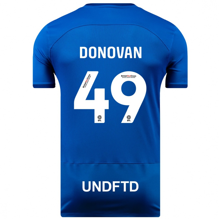 Vaikiškas Romelle Donovan #49 Mėlyna Namų Marškinėliai 2023/24 T-Shirt