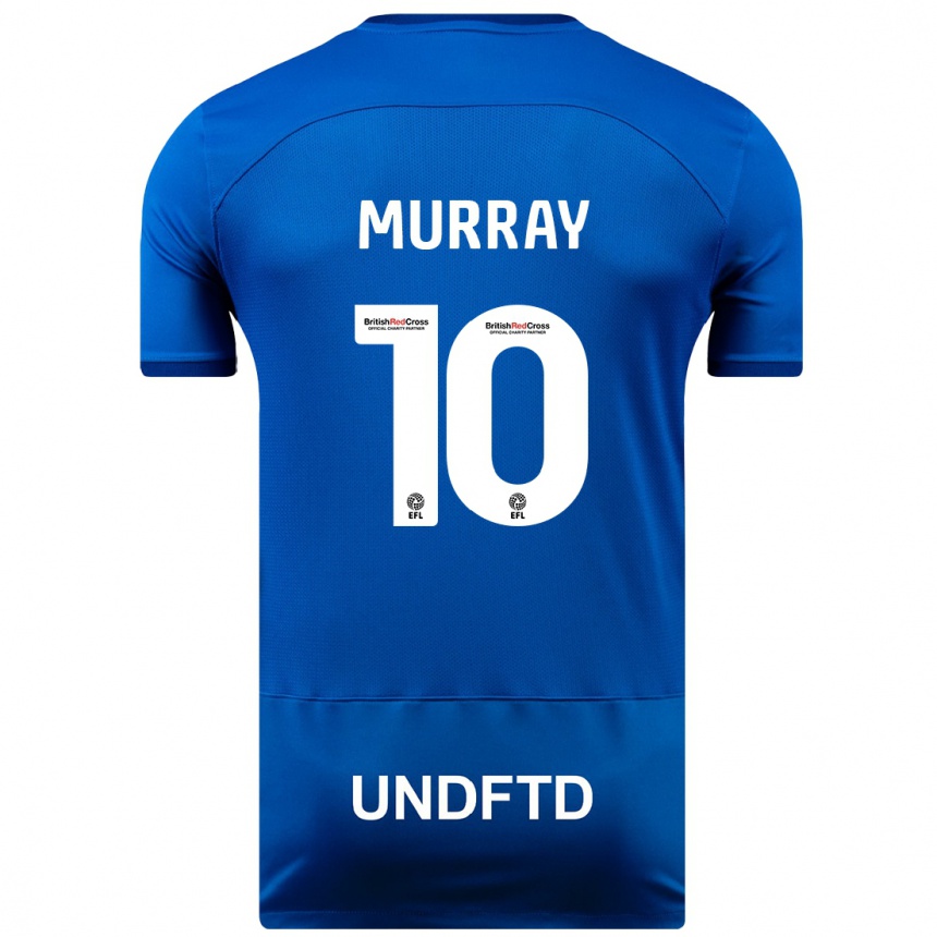 Vaikiškas Christie Murray #10 Mėlyna Namų Marškinėliai 2023/24 T-Shirt