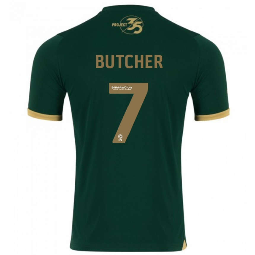 Vaikiškas Matt Butcher #7 Žalias Namų Marškinėliai 2023/24 T-Shirt