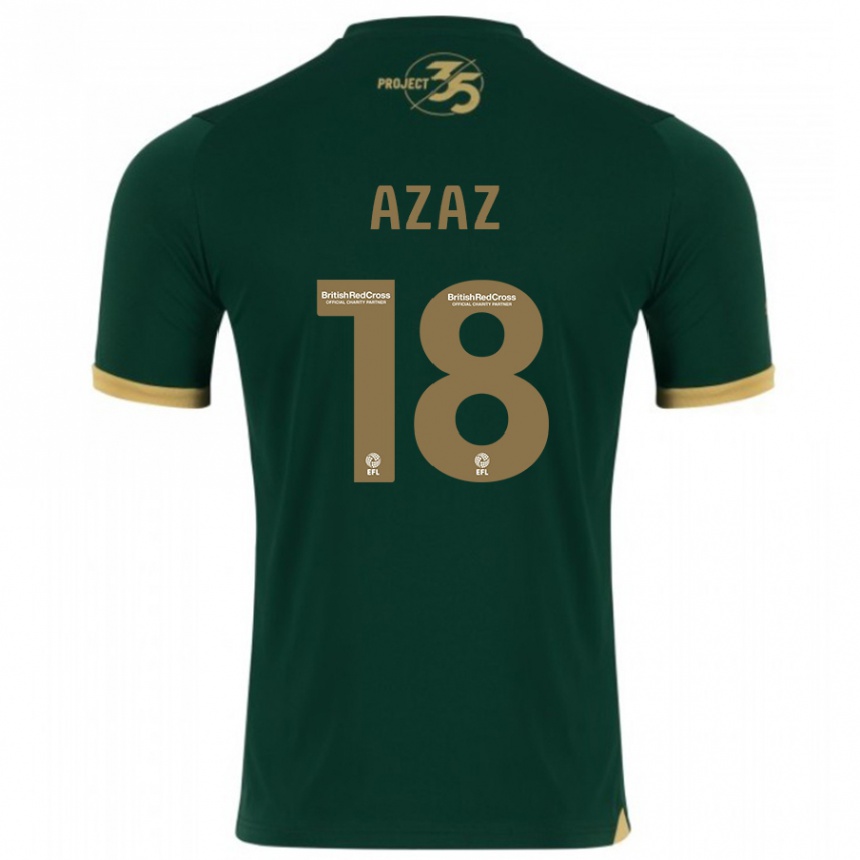 Vaikiškas Finn Azaz #18 Žalias Namų Marškinėliai 2023/24 T-Shirt