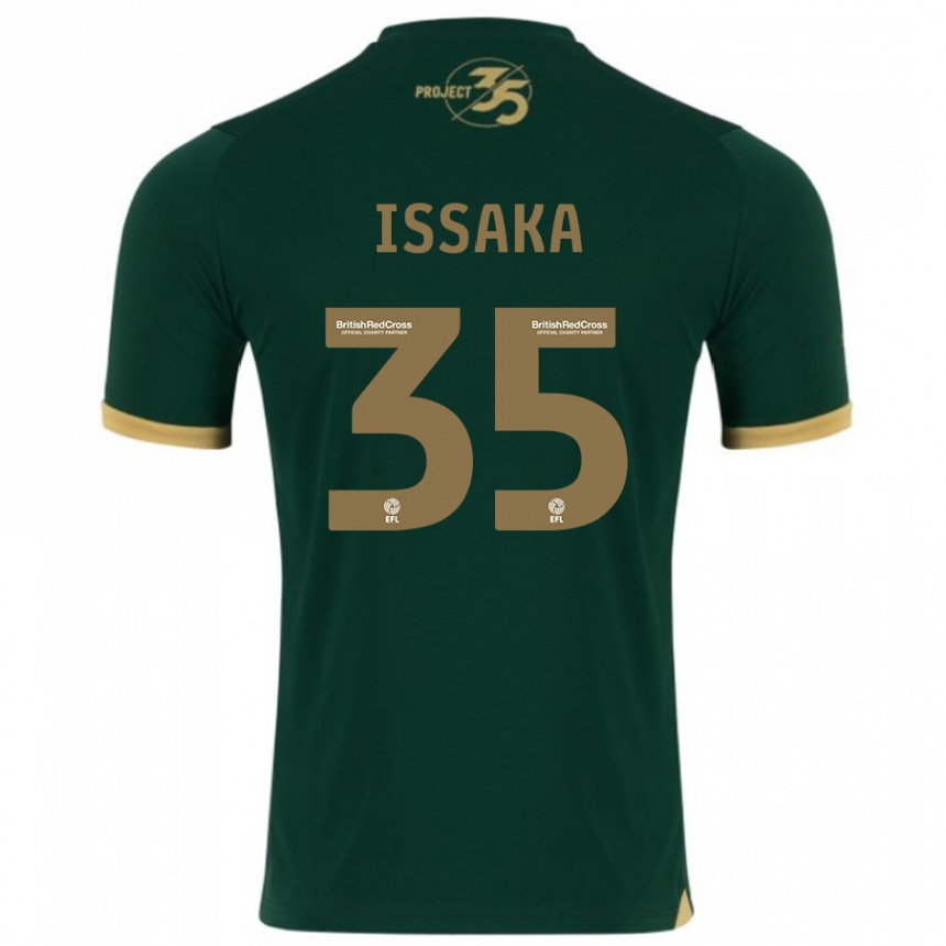 Vaikiškas Freddie Issaka #35 Žalias Namų Marškinėliai 2023/24 T-Shirt