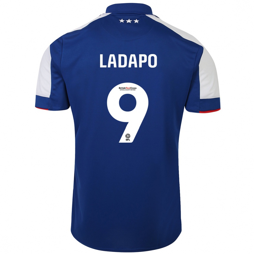 Vaikiškas Freddie Ladapo #9 Mėlyna Namų Marškinėliai 2023/24 T-Shirt