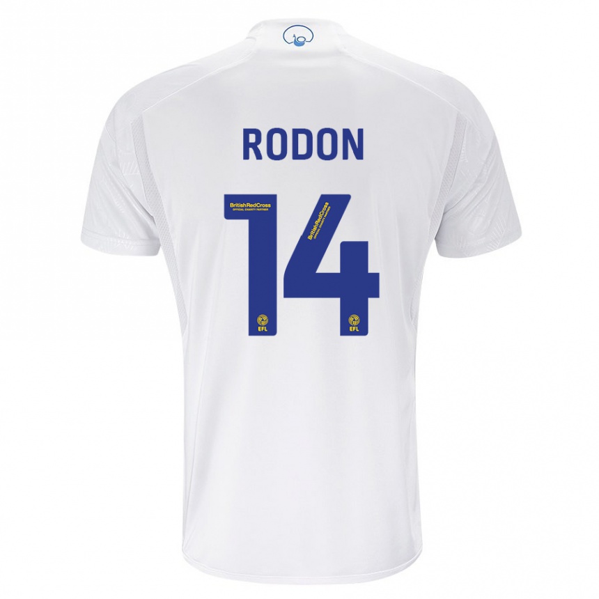 Vaikiškas Joe Rodon #14 Baltas Namų Marškinėliai 2023/24 T-Shirt