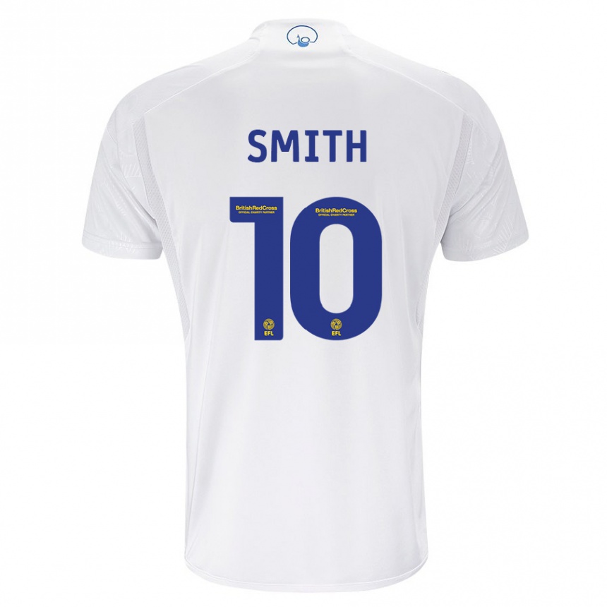 Vaikiškas Kathryn Smith #10 Baltas Namų Marškinėliai 2023/24 T-Shirt