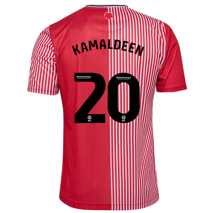 Vaikiškas Kamaldeen Sulemana #20 Raudona Namų Marškinėliai 2023/24 T-Shirt