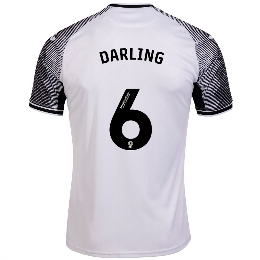 Vaikiškas Harry Darling #6 Baltas Namų Marškinėliai 2023/24 T-Shirt