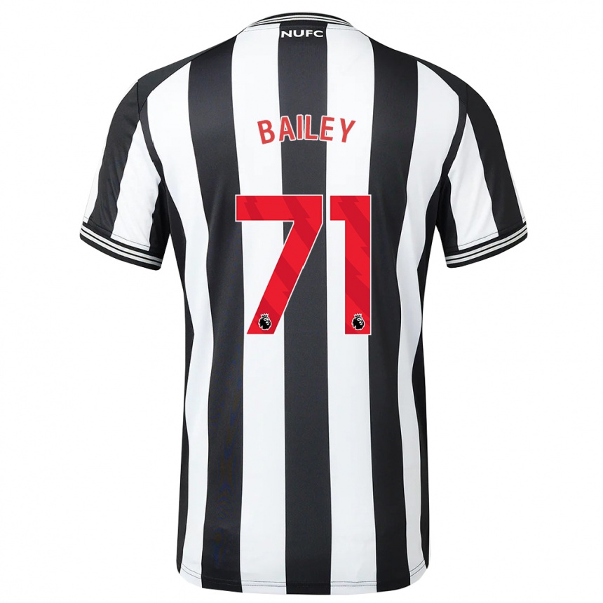 Vaikiškas Scott Bailey #71 Juoda Balta Namų Marškinėliai 2023/24 T-Shirt