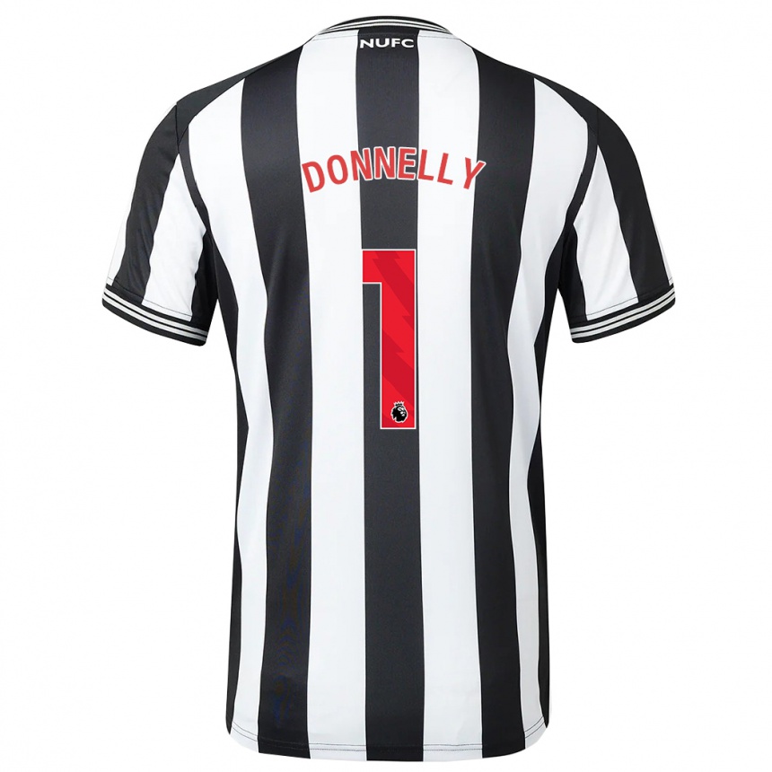 Vaikiškas Grace Donnelly #1 Juoda Balta Namų Marškinėliai 2023/24 T-Shirt