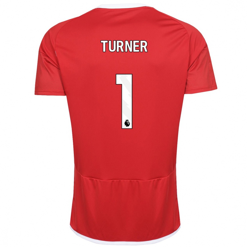 Vaikiškas Matt Turner #1 Raudona Namų Marškinėliai 2023/24 T-Shirt