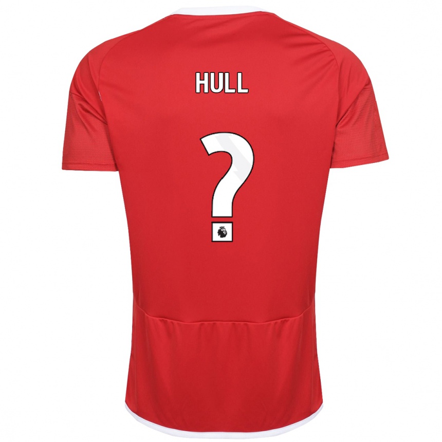 Vaikiškas Ethan Hull #0 Raudona Namų Marškinėliai 2023/24 T-Shirt