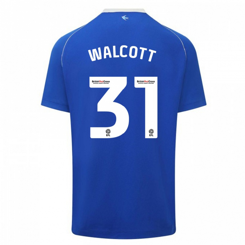 Vaikiškas Malachi Fagan Walcott #31 Mėlyna Namų Marškinėliai 2023/24 T-Shirt