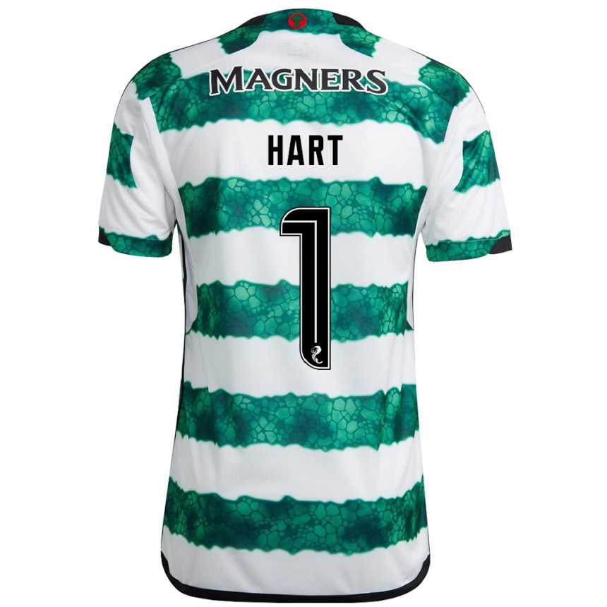 Vaikiškas Joe Hart #1 Žalias Namų Marškinėliai 2023/24 T-Shirt