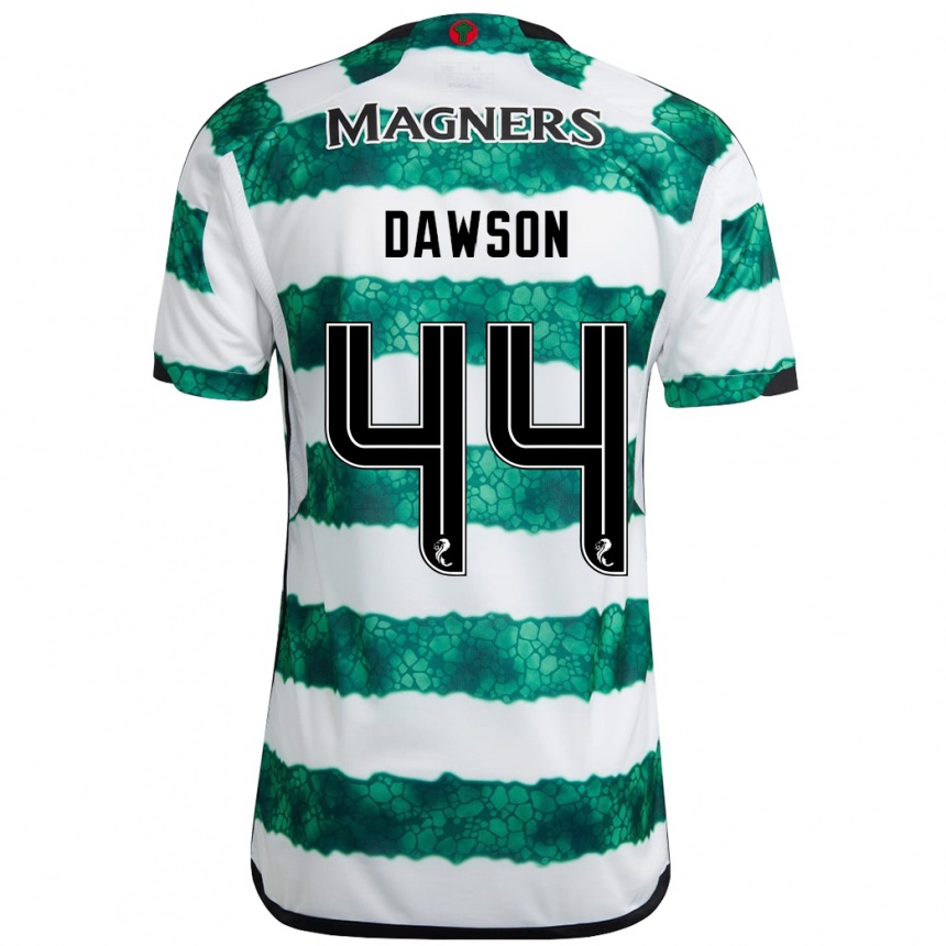 Vaikiškas Joey Dawson #44 Žalias Namų Marškinėliai 2023/24 T-Shirt