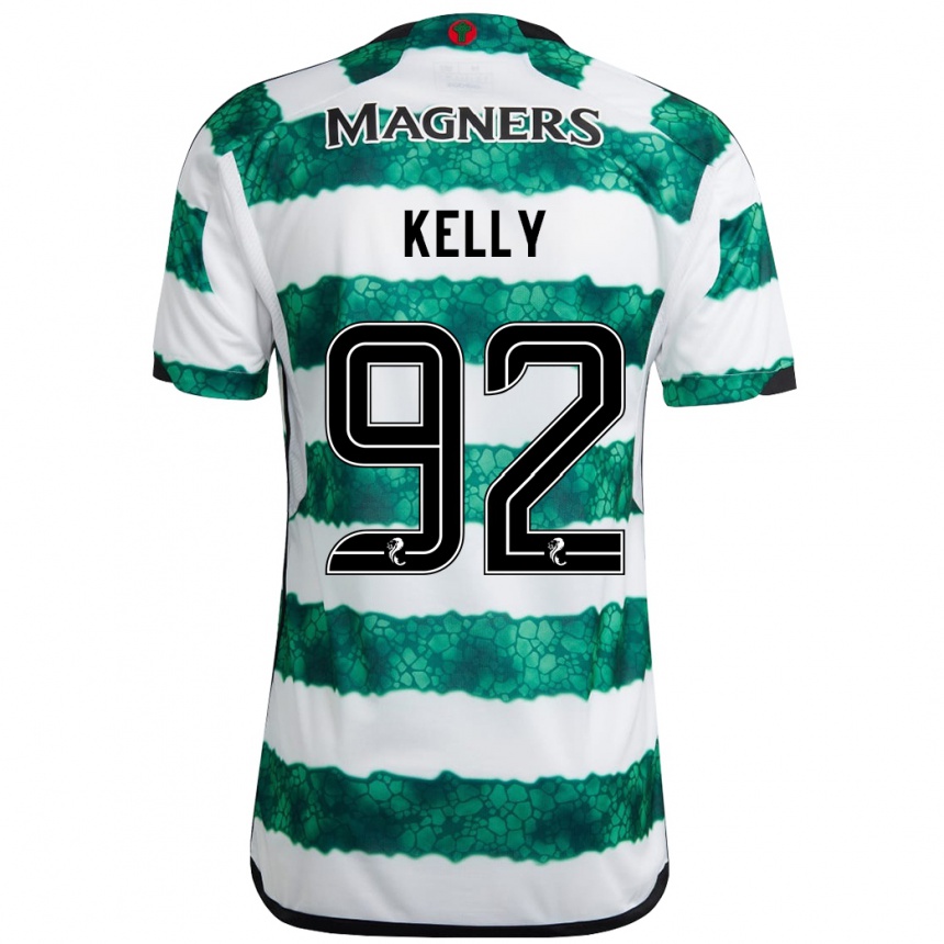 Vaikiškas Daniel Kelly #92 Žalias Namų Marškinėliai 2023/24 T-Shirt