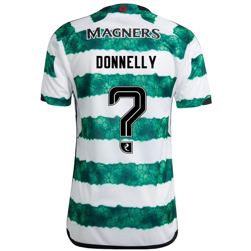 Vaikiškas Jacob Donnelly #0 Žalias Namų Marškinėliai 2023/24 T-Shirt