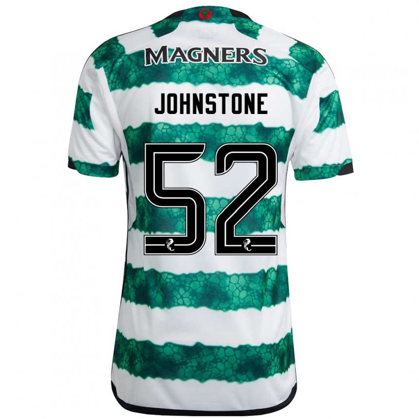 Vaikiškas Rachael Johnstone #52 Žalias Namų Marškinėliai 2023/24 T-Shirt