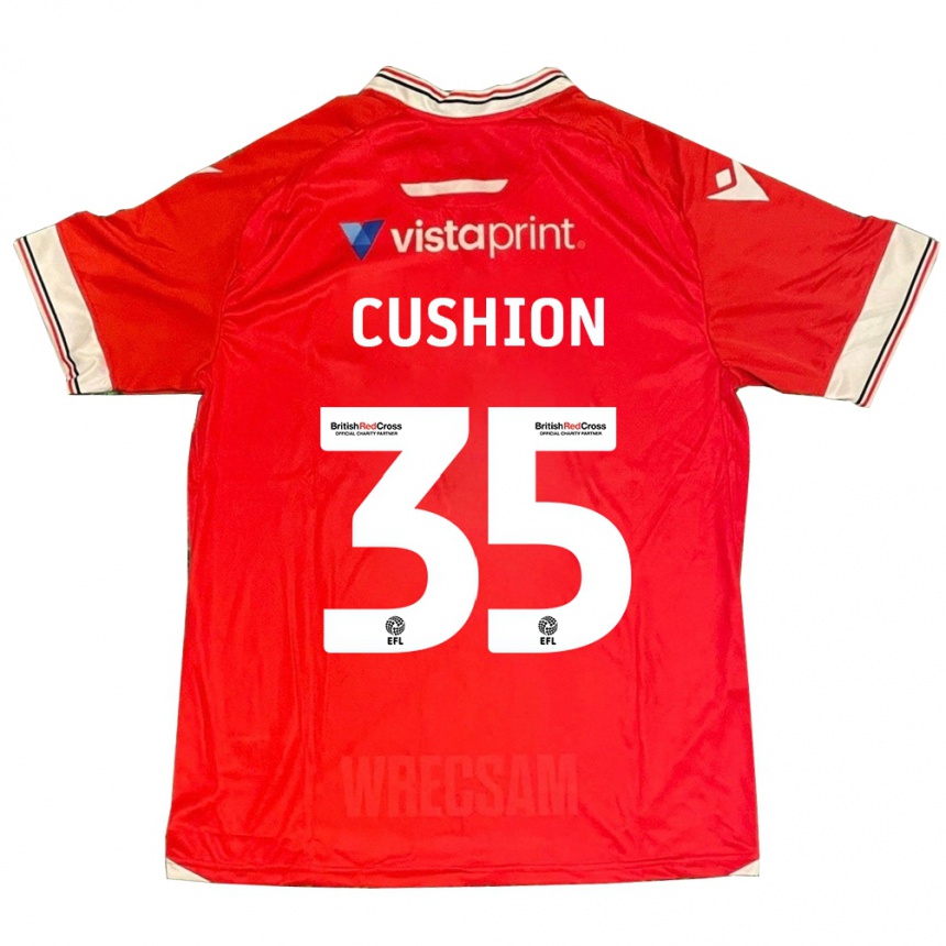 Vaikiškas Owen Cushion #35 Raudona Namų Marškinėliai 2023/24 T-Shirt