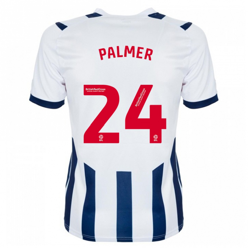 Vaikiškas Alex Palmer #24 Baltas Namų Marškinėliai 2023/24 T-Shirt